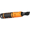 image:imageVEVOR Cordless Ratchet Wrench 38 inch Drive 230 RPM up to 66 ftlbs of Torque Battery Powered Electric Ratchet Wrench Set with Two 20Ah Batteries Charger Sockets Adaptors and Cloth Bag33 ftlbs Standard Head  Extension Bar