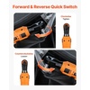 image:imageVEVOR Cordless Ratchet Wrench 38 inch Drive 230 RPM up to 66 ftlbs of Torque Battery Powered Electric Ratchet Wrench Set with Two 20Ah Batteries Charger Sockets Adaptors and Cloth Bag88 ftlbs Standard Head  Extension Bar