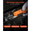 image:imageVEVOR Cordless Ratchet Wrench 38 inch Drive 230 RPM up to 66 ftlbs of Torque Battery Powered Electric Ratchet Wrench Set with Two 20Ah Batteries Charger Sockets Adaptors and Cloth Bag33 ftlbs Extended Head  Manual Ratchet Wrench