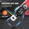 image:imageVEVOR Crimping Tool AWG1220 Copper And Aluminum Terminal Battery Lug Hydraulic Crimper with a Cutting Pliers Gloves 5pcs Copper Ring Connectors 8 x Heat Shrink Sleeves and a Blow Moulded Case