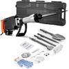 image:imageVEVOR Demolition Jack Hammer 2200W Electric Jackhammer Concrete Breaker  For Concrete Demolition 1350 BPM 360 Rotary Handle Heavy Duty Portable with 4pcs Chisels Bit and Storage Case BlackBlack
