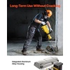 image:imageVEVOR Demolition Jack Hammer 2200W Electric Jackhammer Concrete Breaker  For Concrete Demolition 1350 BPM 360 Rotary Handle Heavy Duty Portable with 4pcs Chisels Bit and Storage Case BlackYellow