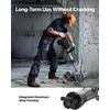 image:imageVEVOR Demolition Jack Hammer 2200W Electric Jackhammer Concrete Breaker  For Concrete Demolition 1350 BPM 360 Rotary Handle Heavy Duty Portable with 4pcs Chisels Bit and Storage Case BlackBlack