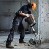 image:imageVEVOR Demolition Jack Hammer MAX 2200W Electric Jackhammer Heavy Duty 1350 BPM Concrete Breaker 2pcs Chisels Bit Chipping with Case Black  Concrete Breaker 1350 BPM 360 Rotary Handle Efficient Cooling System HighStrength Alloy Chuck Includes Case BlackBlack