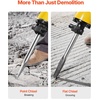 image:imageVEVOR Demolition Jack Hammer MAX 2200W Electric Jackhammer Heavy Duty 1350 BPM Concrete Breaker 2pcs Chisels Bit Chipping with Case Black  Concrete Breaker 1350 BPM 360 Rotary Handle Efficient Cooling System HighStrength Alloy Chuck Includes Case BlackYellow