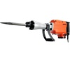 image:imageVEVOR Demolition Jack Hammer MAX 2200W Electric Jackhammer Heavy Duty 1350 BPM Concrete Breaker 2pcs Chisels Bit Chipping with Case Black  Concrete Breaker 1350 BPM 360 Rotary Handle Efficient Cooling System HighStrength Alloy Chuck Includes Case BlackOrange