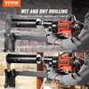 image:imageVEVOR Diamond Core Drilling Machine 4in Handheld Wet Concrete Core Drill Rig 11002400RPM Two Speed amp 114 Thread amp 2 Bubble Levels 34in Drilling Diameter for Concrete Brick Block Stone 1500W8 Inches 2500W