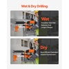 image:imageVEVOR Diamond Core Drilling Machine 8 in Drilling Diameter 2in1 Handheld amp StandMount Dry and Wet Concrete Core Drill Rig with 4 Drill Bits 10752300 RPM 2Speed for Concrete Brick Stone 1800W8in Core Drill  4 Bits Set