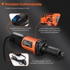 image:imageVEVOR Die Grinder 14 HeavyDuty Electric Adjustable Speed 1000028000RPM Ergonomic Grip for Polishing Cutting Rust Removal Grinding Welding Repair with 14 amp 18 Collets