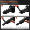 image:imageVEVOR Die Grinder 14 HeavyDuty Electric Adjustable Speed 1000028000RPM Ergonomic Grip for Polishing Cutting Rust Removal Grinding Welding Repair with 14 amp 18 Collets