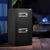 image:imageVEVOR Double Doors 55 cuft Safe Box with Key Lock amp Password Safe Lock Box with Fireproof Bag Key Rack LED Light 2 Height Adjustable and Removable Divider and 1 Cabinet for MoneyDocumentsBlackDouble Door without Fingerprint