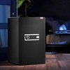 image:imageVEVOR Double Doors 55 cuft Safe Box with Key Lock amp Password Safe Lock Box with Fireproof Bag Key Rack LED Light 2 Height Adjustable and Removable Divider and 1 Cabinet for MoneyDocumentsBlackSingle door without Fingerprint