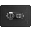 image:imageVEVOR Double Doors 55 cuft Safe Box with Key Lock amp Password Safe Lock Box with Fireproof Bag Key Rack LED Light 2 Height Adjustable and Removable Divider and 1 Cabinet for MoneyDocumentsBlackSingle door without Fingerprint