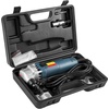 image:imageVEVOR Double Head Sheet Metal Nibbler Cutter 360 Degree Metal Nibbler Drill Attachment with Extra Punch and Die Cutting Hole Accessory and Step Drill Bit for Straight Curve and Circle Cutting380W007in18mm