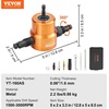 image:imageVEVOR Double Head Sheet Metal Nibbler Cutter 360 Degree Metal Nibbler Drill Attachment with Extra Punch and Die Cutting Hole Accessory and Step Drill Bit for Straight Curve and Circle CuttingDouble Head Sheet Metal Nibbler Cutter