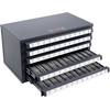 image:imageVEVOR Drill Bit Dispenser Cabinet ThreeDrawer Drill Bit Dispenser Drill Bit Organizer Cabinet Drill Dispenser Organizer Cabinet for Jobber Length Fractional Size 116 to 12 in 164 Increments256 to 1228
