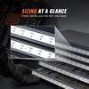image:imageVEVOR Drill Bit Dispenser Cabinet ThreeDrawer Drill Bit Dispenser Drill Bit Organizer Cabinet Drill Dispenser Organizer Cabinet for Jobber Length Fractional Size 116 to 12 in 164 Increments256 to 1228