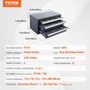image:imageVEVOR Drill Bit Dispenser Cabinet ThreeDrawer Drill Bit Dispenser Drill Bit Organizer Cabinet Drill Dispenser Organizer Cabinet for Jobber Length Fractional Size 116 to 12 in 164 IncrementsA to Z