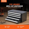 image:imageVEVOR Drill Bit Dispenser Cabinet ThreeDrawer Drill Bit Dispenser Drill Bit Organizer Cabinet Drill Dispenser Organizer Cabinet for Jobber Length Fractional Size 116 to 12 in 164 Increments1  60