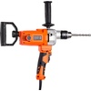 image:imageVEVOR Drill Mixer 58 inch Corded Electric Drill Mixer Set 0750RPM 563A Mixing Drills Mixing Drills Machine with DHandle for Drilling amp Blending Handheld Cement Mixers for Fodder Paint Cement58inch  1200W