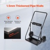 image:imageVEVOR Dual Welding Cylinder Cart Oxygen Acetylene Tank Cart with 440LBS Static Weight Capacity 10Inch Solid Wheels and Tank Storage Safety Chains Suitable for Double 125Inch Dia Gas Cylinders1 Levels