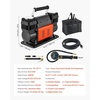 image:imageVEVOR DualCylinder Heavy Duty Air Compressor 106CFM Portable Tire Inflator 12V 150PSI Offroad Air Pump with Digital Pressure Gauge amp Adapters for Truck Car SUV 4 x 4 Vehicle RV106 CFM DualCylinder