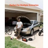 image:imageVEVOR DualCylinder Heavy Duty Air Compressor 106CFM Portable Tire Inflator 12V 150PSI Offroad Air Pump with Digital Pressure Gauge amp Adapters for Truck Car SUV 4 x 4 Vehicle RV714 CFM AutoStop