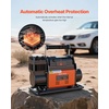 image:imageVEVOR DualCylinder Heavy Duty Air Compressor 106CFM Portable Tire Inflator 12V 150PSI Offroad Air Pump with Digital Pressure Gauge amp Adapters for Truck Car SUV 4 x 4 Vehicle RV714 CFM AutoStop