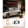 image:imageVEVOR DualCylinder Heavy Duty Air Compressor 106CFM Portable Tire Inflator 12V 150PSI Offroad Air Pump with Digital Pressure Gauge amp Adapters for Truck Car SUV 4 x 4 Vehicle RV714 CFM AutoStop