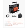 image:imageVEVOR DualCylinder Heavy Duty Air Compressor 106CFM Portable Tire Inflator 12V 150PSI Offroad Air Pump with Digital Pressure Gauge amp Adapters for Truck Car SUV 4 x 4 Vehicle RV106 CFM AutoStop