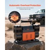 image:imageVEVOR DualCylinder Heavy Duty Air Compressor 106CFM Portable Tire Inflator 12V 150PSI Offroad Air Pump with Digital Pressure Gauge amp Adapters for Truck Car SUV 4 x 4 Vehicle RV106 CFM DualCylinder