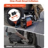 image:imageVEVOR DualCylinder Heavy Duty Air Compressor 106CFM Portable Tire Inflator 12V 150PSI Offroad Air Pump with Digital Pressure Gauge amp Adapters for Truck Car SUV 4 x 4 Vehicle RV106 CFM DualCylinder