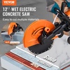 image:imageVEVOR Electric Concrete Cutter 9 in Circular Saw with 35 in Cutting Depth WetDry Disk Cutter Includes Water Line Pump and Blade for Stone Brick Porcelain Concrete 1800W Motor12 inch