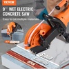 image:imageVEVOR Electric Concrete Cutter 9 in Circular Saw with 35 in Cutting Depth WetDry Disk Cutter Includes Water Line Pump and Blade for Stone Brick Porcelain Concrete 1800W Motor9 inch