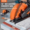 image:imageVEVOR Electric Concrete Cutter 9 in Circular Saw with 35 in Cutting Depth WetDry Disk Cutter Includes Water Line Pump and Blade for Stone Brick Porcelain Concrete 1800W Motor16 inch