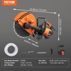 image:imageVEVOR Electric Concrete Cutter 9 in Circular Saw with 35 in Cutting Depth WetDry Disk Cutter Includes Water Line Pump and Blade for Stone Brick Porcelain Concrete 1800W Motor14 inch