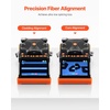 image:imageVEVOR Fiber Fusion Splicer 6 Motors Core amp Clad Alignment Fibers Optic Splicer with 6s Fast Splicing and 13s Heating 5 Touch Screen 3 in 1 Fiber Holder 7800mAh Battery for SM MM DS NZDS FibersTouch Screen