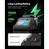 image:imageVEVOR Fiber Fusion Splicer 6 Motors Core amp Clad Alignment Fibers Optic Splicer with 6s Fast Splicing and 13s Heating 5 Touch Screen 3 in 1 Fiber Holder 7800mAh Battery for SM MM DS NZDS FibersLCD Screen