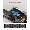 image:imageVEVOR Fiber Fusion Splicer 6 Motors Core amp Clad Alignment Fibers Optic Splicer with 6s Fast Splicing and 13s Heating 5 Touch Screen 3 in 1 Fiber Holder 7800mAh Battery for SM MM DS NZDS FibersLCD Screen