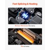 image:imageVEVOR Fiber Fusion Splicer 6 Motors Core amp Clad Alignment Fibers Optic Splicer with 6s Fast Splicing and 13s Heating 5 Touch Screen 3 in 1 Fiber Holder 7800mAh Battery for SM MM DS NZDS FibersTouch Screen