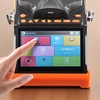 image:imageVEVOR Fiber Fusion Splicer 6 Motors Core amp Clad Alignment Fibers Optic Splicer with 6s Fast Splicing and 13s Heating 5 Touch Screen 3 in 1 Fiber Holder 7800mAh Battery for SM MM DS NZDS FibersTouch Screen
