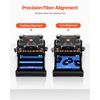 image:imageVEVOR Fiber Fusion Splicer 6 Motors Core amp Clad Alignment Fibers Optic Splicer with 6s Fast Splicing and 13s Heating 5 Touch Screen 3 in 1 Fiber Holder 7800mAh Battery for SM MM DS NZDS FibersLCD Screen