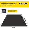 image:imageVEVOR Fire Blankets 2 Pack Welding Blankets 6 x 10 Fire Suppression Blanket 1022 F Flame Retardant Blanket Black Fire Emergency Blankets Fiberglass Fire Retardant Blanket with 8 Brass GrommetsBlack