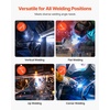 image:imageVEVOR Flux Core Welding Wire E71TGS 0035inch 10LBS Gasless Mild Steel MIG Welding Wire with Low Splatter for All Position Arc Welding and Outdoor UseE71TGS 003 inch 2lbs