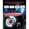 image:imageVEVOR Flux Core Welding Wire E71TGS 0035inch 10LBS Gasless Mild Steel MIG Welding Wire with Low Splatter for All Position Arc Welding and Outdoor UseE71TGS 003 inch 2lbs