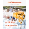 image:imageVEVOR Foam Machine 1200 W Party Foam Cannon Foam Maker with 3 Packs of Foam Powder Foam Party Machine with 20 Gal Water Tank for Backyard Pool Outdoor Events Birthdays Celebrations amp PartyYellow