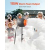 image:imageVEVOR Foam Machine Auto Oscillation Foam Cannon Party Machine Bubble Cannon with Fan 3Color LED Lights amp Triangular Structure Dense Foams Maker for Gatherings Backyard Celebrations amp Party2126 x 2126 x 33865394