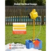 image:imageVEVOR Foam Machine Auto Oscillation Foam Cannon Party Machine Bubble Cannon with Fan 3Color LED Lights amp Triangular Structure Dense Foams Maker for Gatherings Backyard Celebrations amp Party197 x 158 x 52 inch