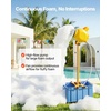 image:imageVEVOR Foam Machine Auto Oscillation Foam Cannon Party Machine Bubble Cannon with Fan 3Color LED Lights amp Triangular Structure Dense Foams Maker for Gatherings Backyard Celebrations amp Party197 x 158 x 52 inch