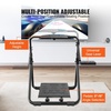 image:imageVEVOR Foldable Racing Steering Wheel Stand Height Adjustable Universal Base Compatible with Logitech amp Thrustmaster Racing Wheel and Pedal Heavyduty Frame Standard GTFormula Seating Portable2835 x 315 x 3268 in
